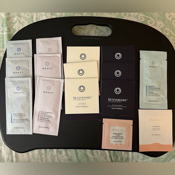 Various Monat Samples - Renew & Volumizing Shampoo, Rejuvenique, Rejuvabeads - Picture 1 of 12